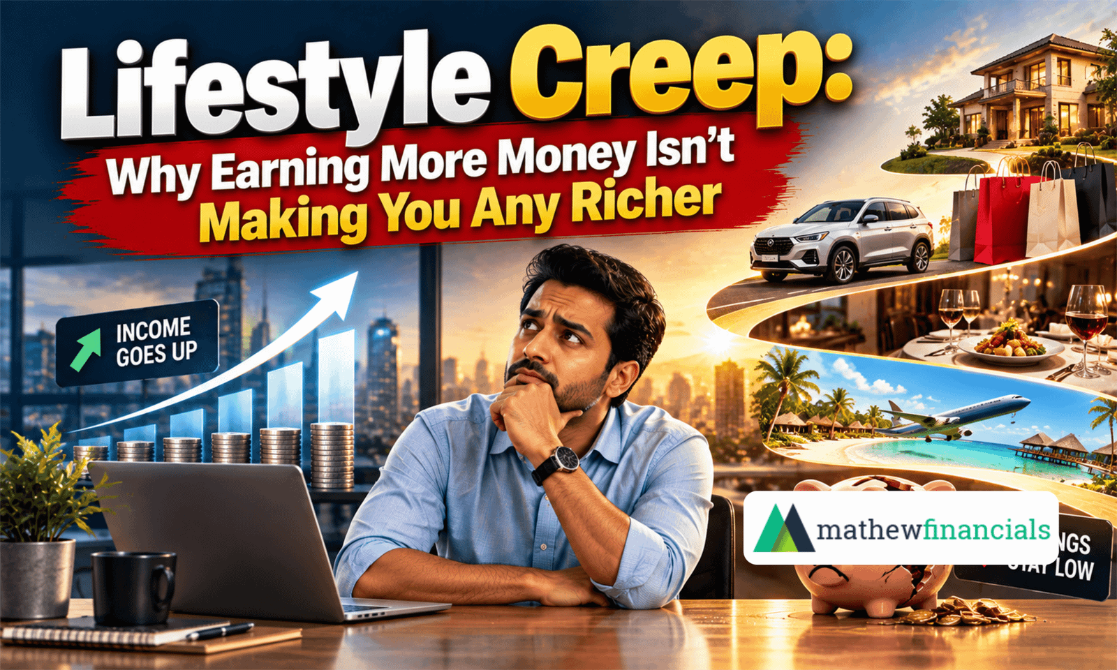Lifestyle Creep: Why Earning More Money Isn't Making You Any Richer